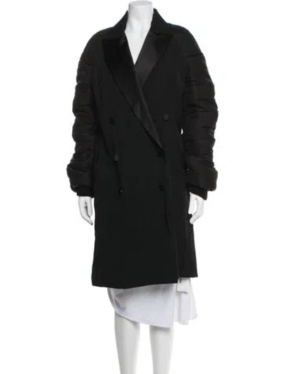 Pre-owned Alexander Wang Wool Coat In Black