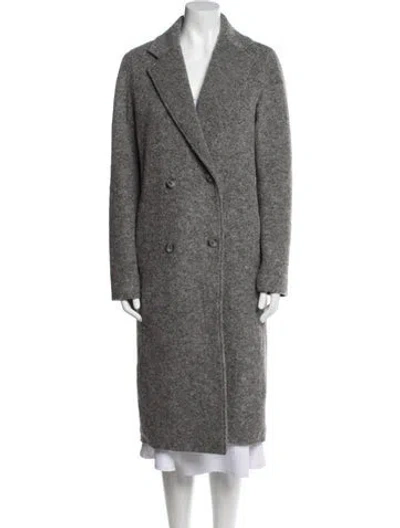 Pre-owned Alexander Wang Wool Coat In Gray