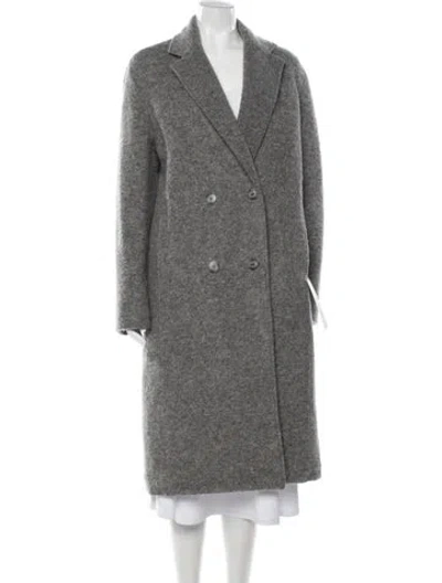 Pre-owned Alexander Wang Wool Coat In Grey