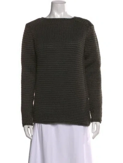 Pre-owned Alexander Wang Wool Crew Neck Sweater In Neutral