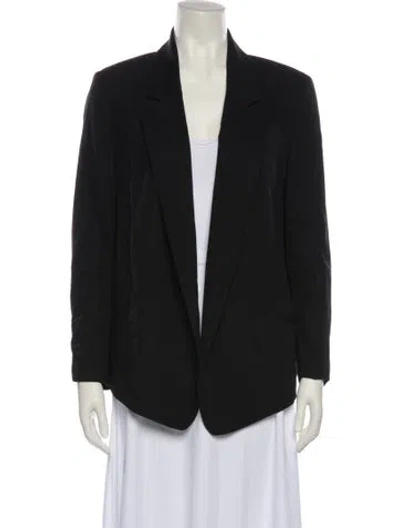 Pre-owned Alexander Wang Wool Jacket In Black