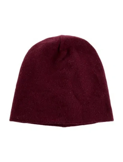 Pre-owned Alexander Wang Wool Knit Beanie In Purple