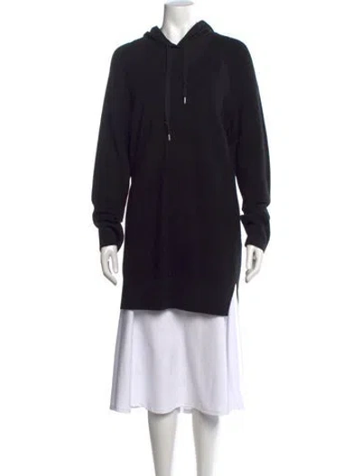 Pre-owned Alexander Wang Wool Midi Length Dress In Black
