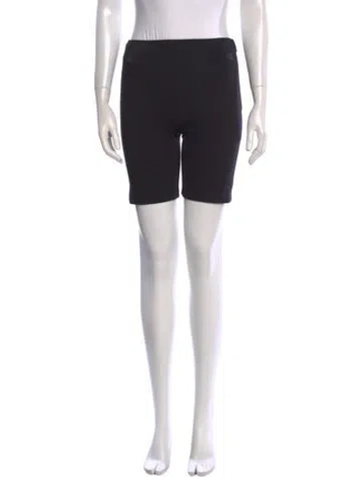 Pre-owned Alexander Wang Wool Mini Shorts In Black