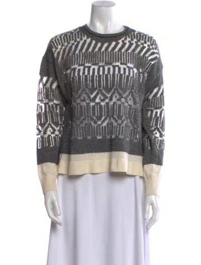 Pre-owned Alexander Wang Wool Printed Sweater In Multi
