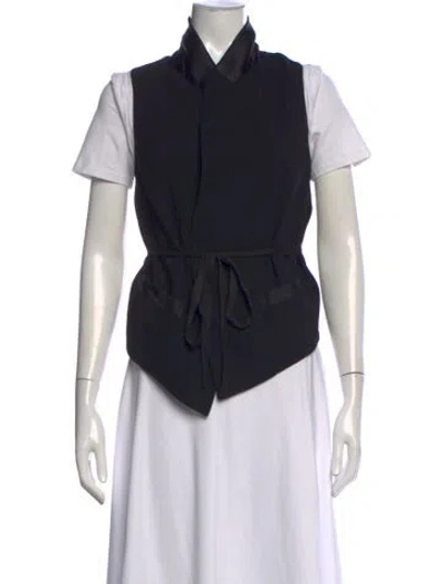 Pre-owned Alexander Wang Wool Sleeveless Top In Black