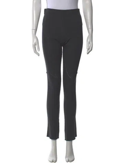 Pre-owned Alexander Wang Wool Straight Leg Pants In Gray