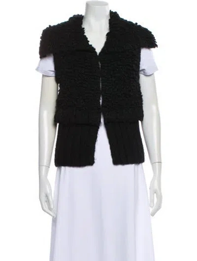 Pre-owned Alexander Wang Wool Sweater In Black