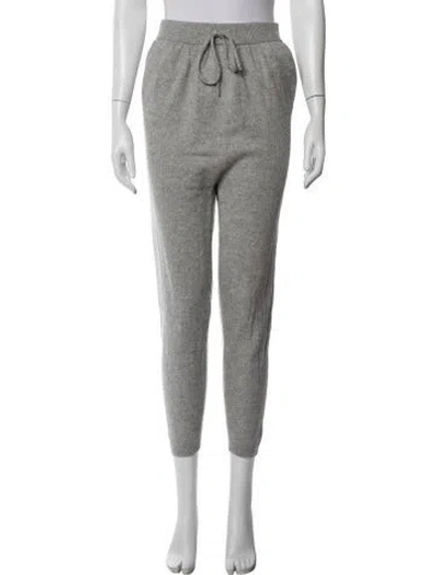 Pre-owned Alexander Wang Wool Sweatpants In Grey