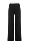 Alexander Wang Tailored Logo Pants In Black