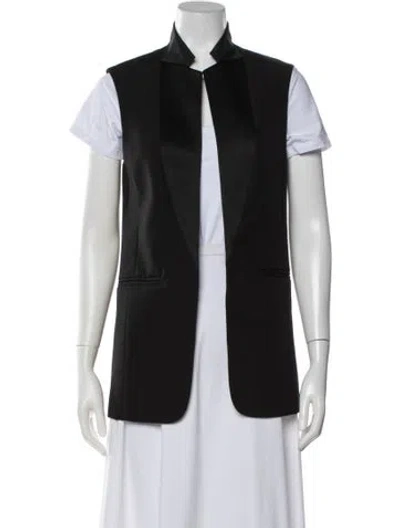 Pre-owned Alexander Wang Wool Vest In Black