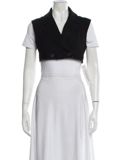 Pre-owned Alexander Wang Wool Vest In White