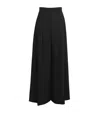 Alexander Wang High-waisted Wide-leg Trousers In Black