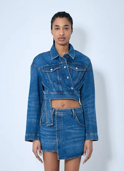 ALEXANDER WANG WRAPPED TUCKER JACKET