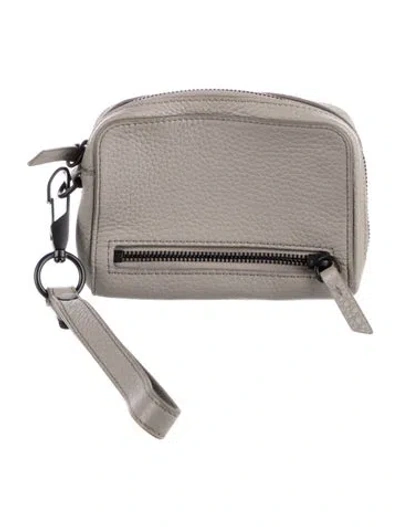 Pre-owned Alexander Wang Wristlet In Gray