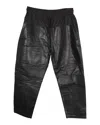 Alexander Wang X H & M Paneled Jogger Pants In Black Synthetic Leather In Black