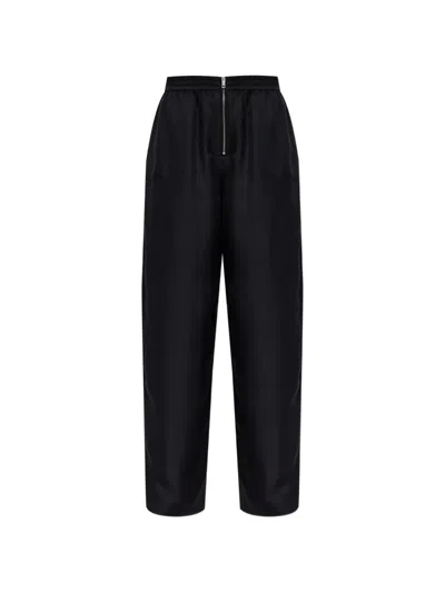 Alexander Wang Zip Detail Trousers In Black