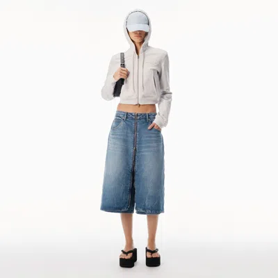 Alexander Wang Zip Front Midi Skort