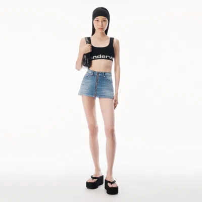 Alexander Wang Zip Front Mini Skort