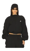 Alexander Wang Zip Sleeve Coaches Jacket In Black