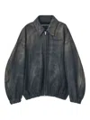 Alexander Wang Zip-up Bomber Jacket In Black