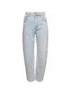 Alexander Wang Zipped Back Slit Wide-leg Jeans