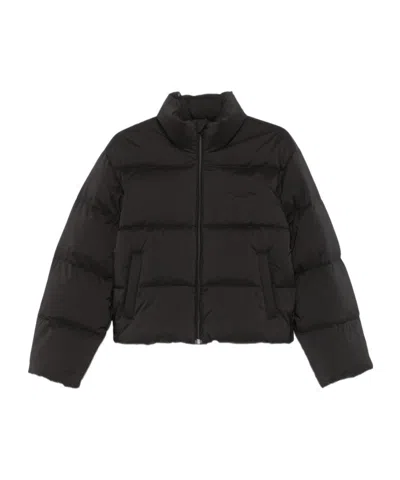 Alexander Wang Zip-up Padded Jacket In Black