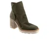 Alexandra Bueno Women's Bueno Elliott Heeled Booties In Army Nubuck In Multi