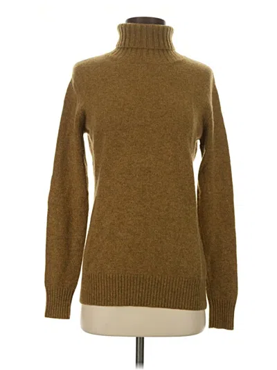 Pre-owned Alexandra Golovanoff Cashmere Pullover Sweater In Brown