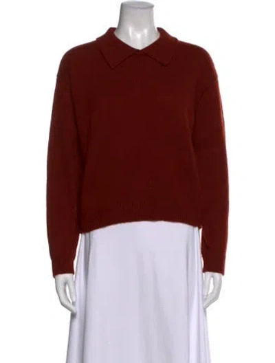 Pre-owned Alexandra Golovanoff Cashmere Sweater In Brown