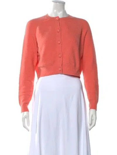 Pre-owned Alexandra Golovanoff Crew Neck Sweater In Orange