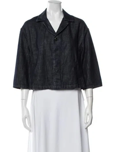 Pre-owned Alexandra Golovanoff Denim Jacket In Blue