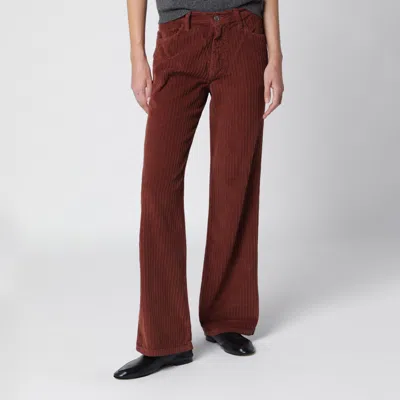 Alexandra Golovanoff France Brown 21 Corduroy Trousers