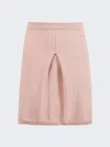 Alexandra Golovanoff Lucie Pleated Mini Skirt In Pink