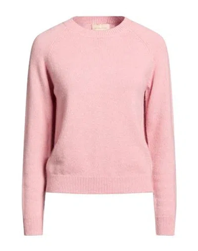 Alexandra Golovanoff Woman Sweater Antique Rose Size M Cashmere In Pink