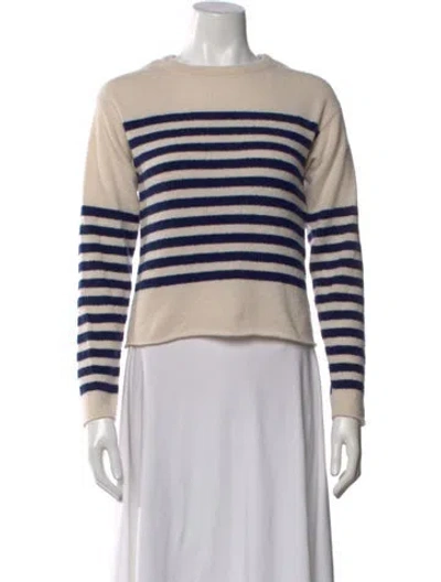Pre-owned Alexandra Golovanoff Wool Striped Sweater In Multi