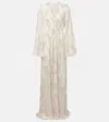 Alexandra Miro Aurelia Silk-blend Maxi Dress