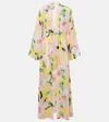 Alexandra Miro Betty Floral Kaftan In Summer Floral