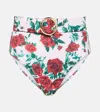 Alexandra Miro Ines Floral Bikini Bottoms In Pink