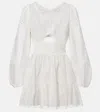 Alexandra Miro Mariah Cotton Minidress