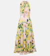 Alexandra Miro Marie Rose Floral Cotton Maxi Dress In Multicoloured