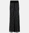 Alexandra Miro Paloma High-rise Palazzo Pants In Black