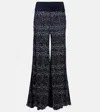 Alexandra Miro Paloma Lace Wide-leg Pants