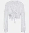 Alexandra Miro Tabitha Lace Top In White