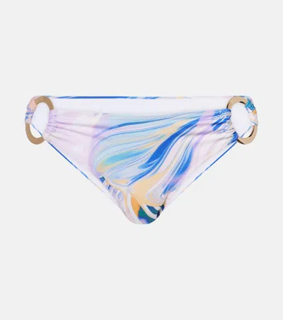 Alexandra Miro Tanga Printed Bikini Bottoms In Multi
