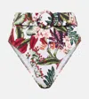 Alexandra Miro Ursula Printed Bikini Bottoms In Tropical Print