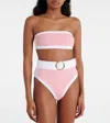 Alexandra Miro Whitney High-rise Bikini Bottoms In Multi