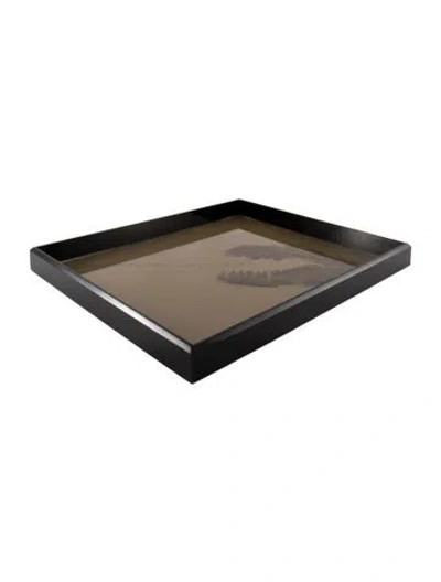 Pre-owned Alexandra Von Furstenberg Acrylic Lip Print Tray In Multi