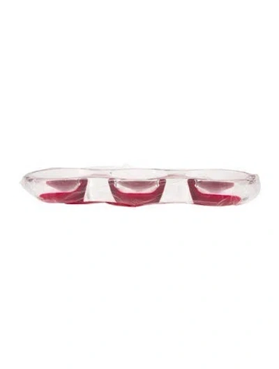 Pre-owned Alexandra Von Furstenberg Acrylic Tamarin Bowl