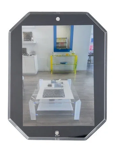 Pre-owned Alexandra Von Furstenberg Bolt Picture Frame In Black